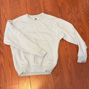Barley worn Roots Light Blue Crewneck Sweater